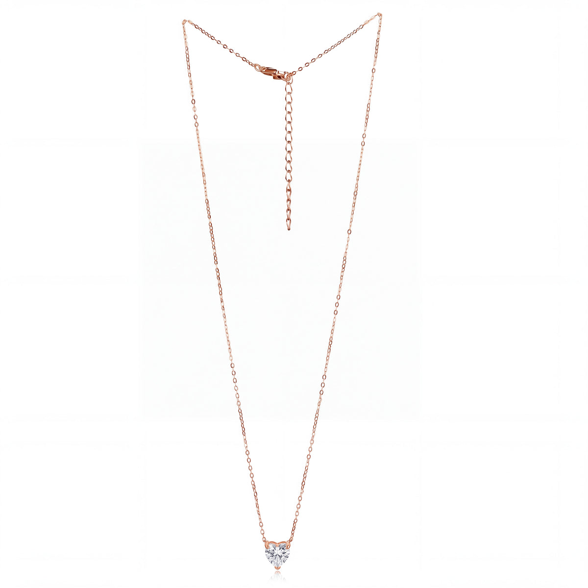 Rose Gold Sweetheart Necklace