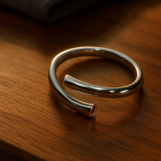 Silver Celestial Grace Ring