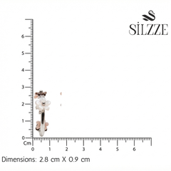 Silver Premium Floral Bali Earrings for Her