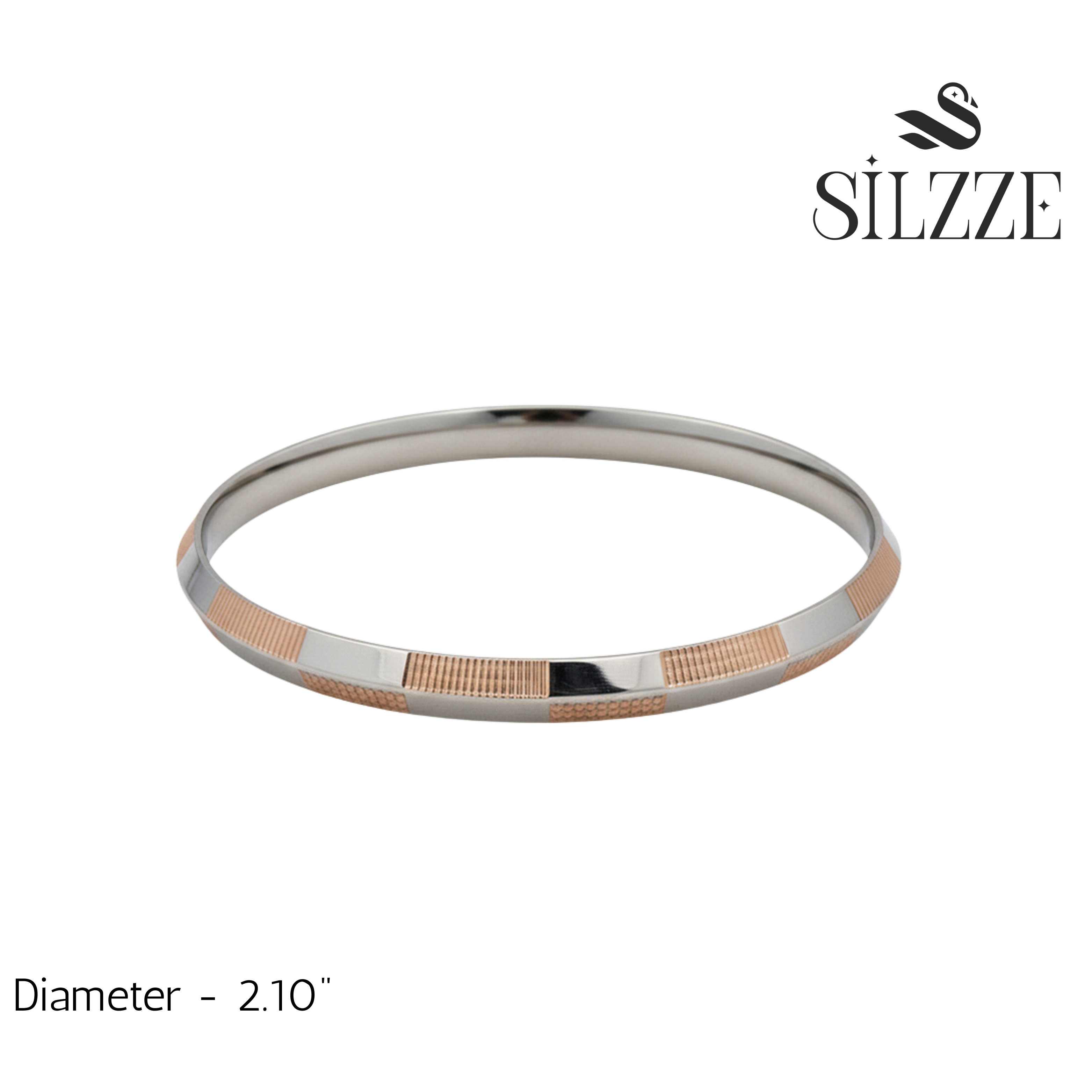 The 'Modern Edge' 925 Silver Gents Kada