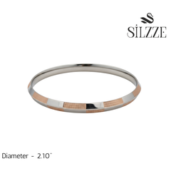 The 'Modern Edge' 925 Silver Gents Kada