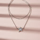 Silver Wish Star Dainty Pendant