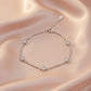 925 Silver Diamond (CZ) Dangler Bracelet