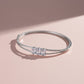 Silver Fine Trinity cut Bracelet for her