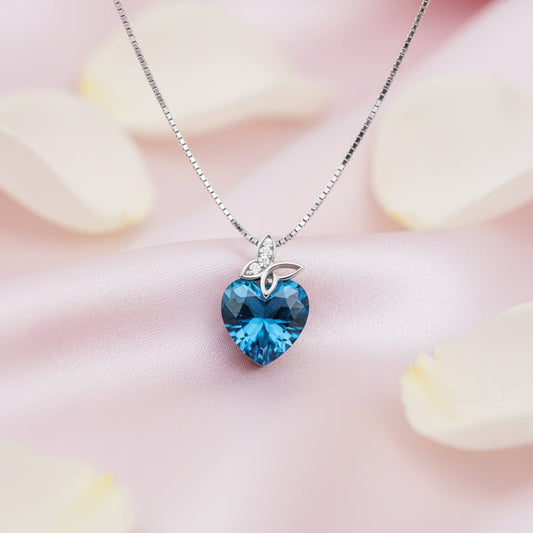 Silver Freedom & Love Butterfly Pendant