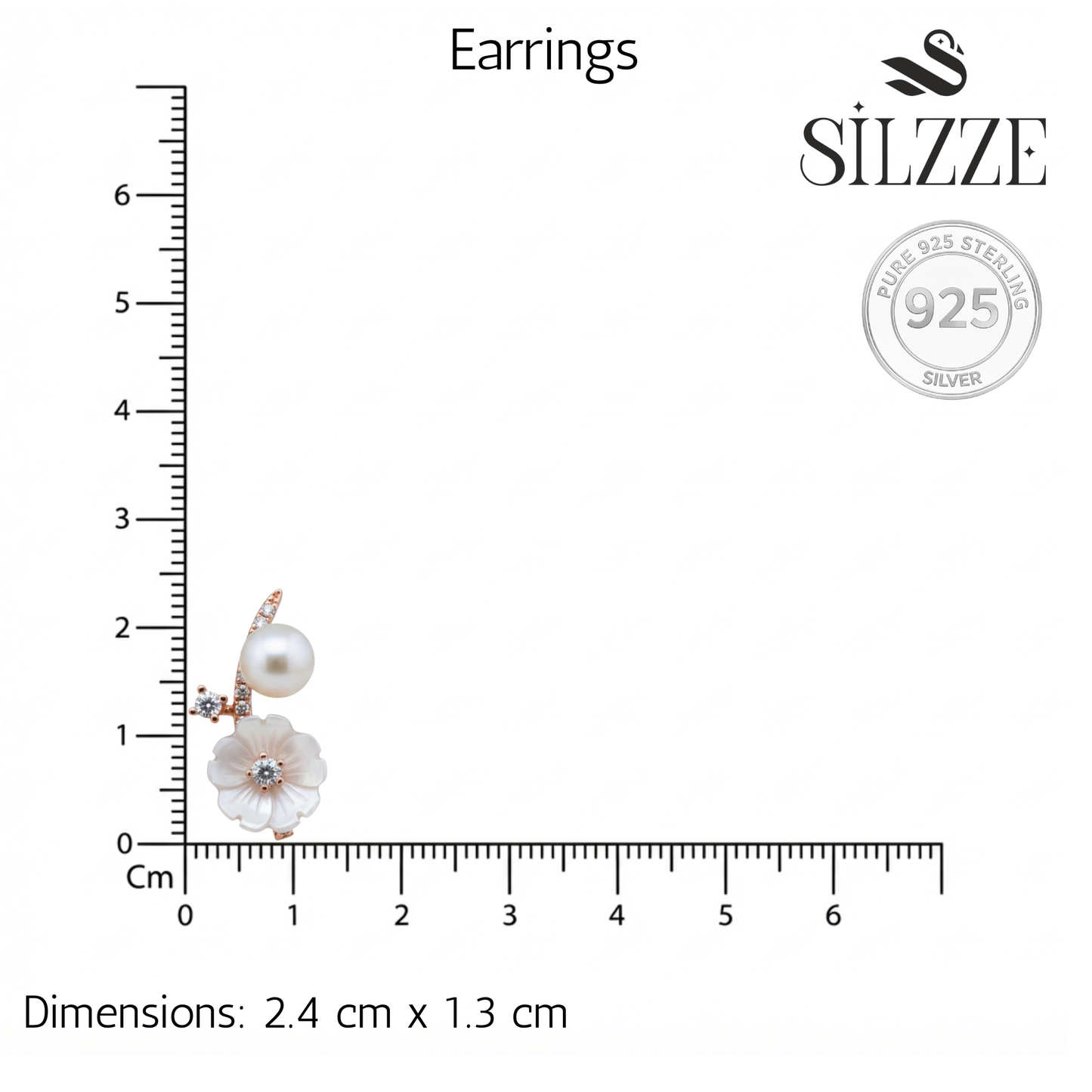 Rose Gold Exquisite Floral Pendant Set for Her