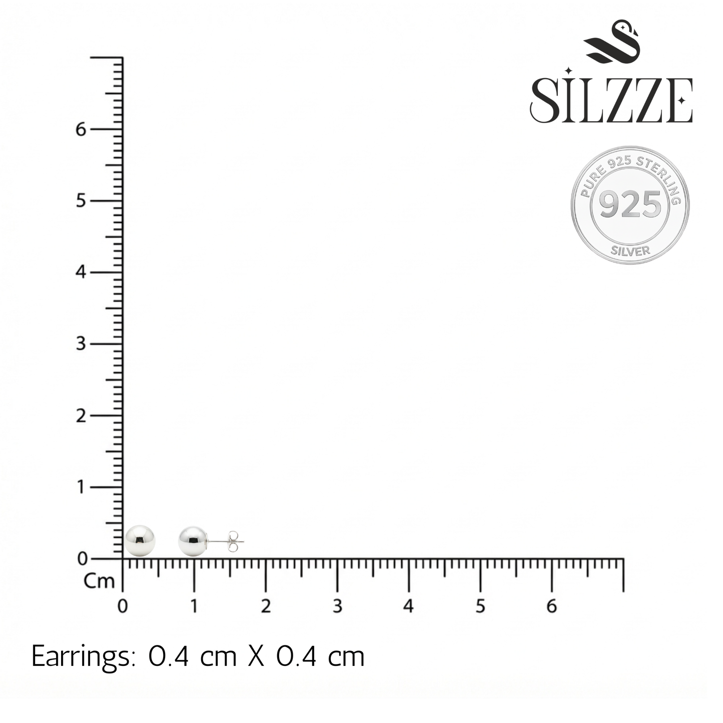 Silver Raindrop Dangle Necklace