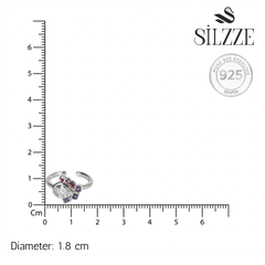 Silver Bloom Sterling Silver Toe Ring