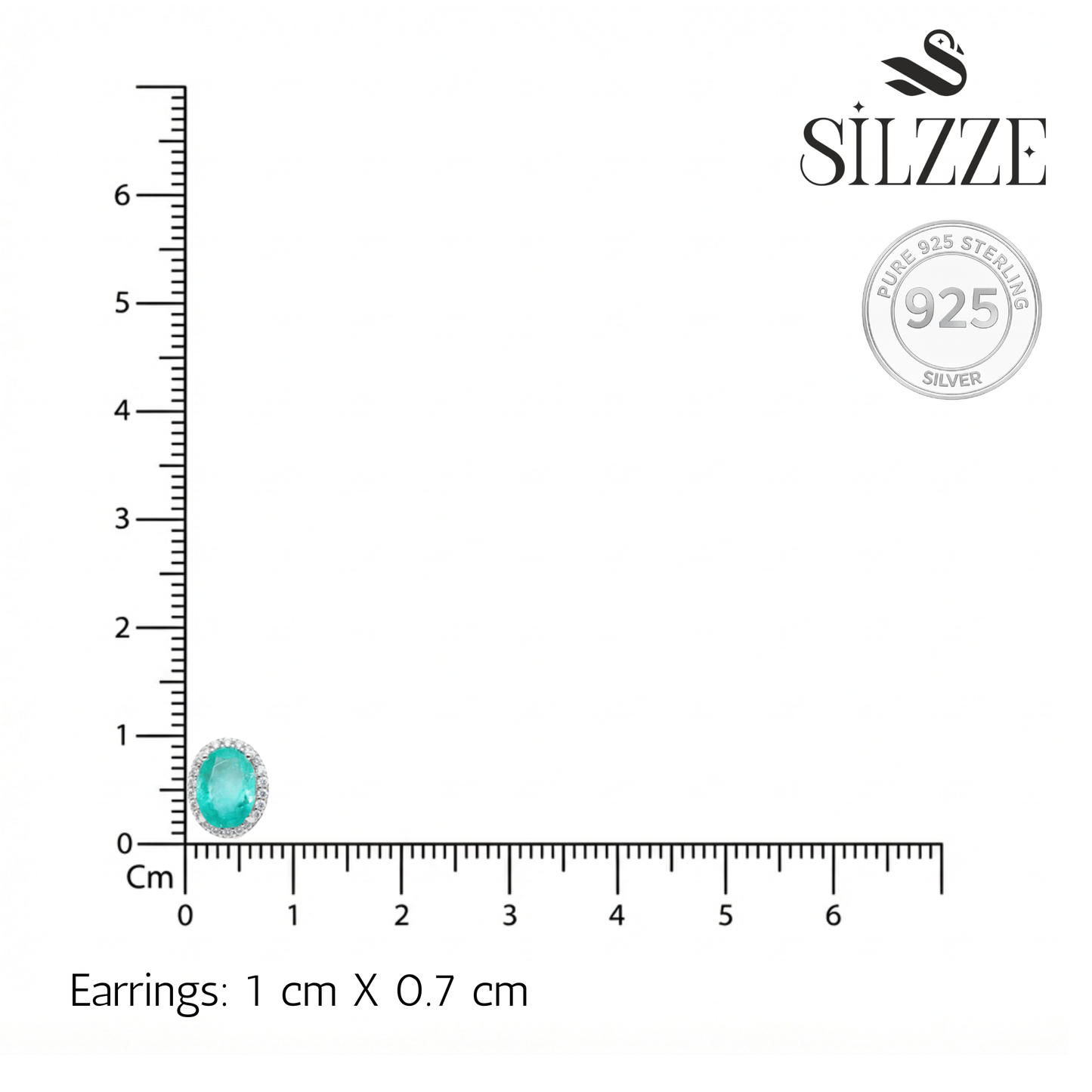 Silver Ocean Serenity Halo Set