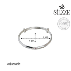 Silver 999 Divine Lord Shiv Baby Bracelet