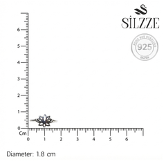 Silver Blossoming Lotus Toe ring