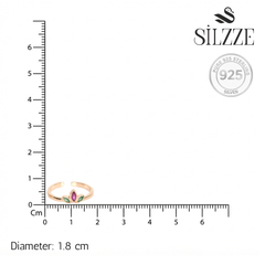 Rose Gold Crown Toe Ring