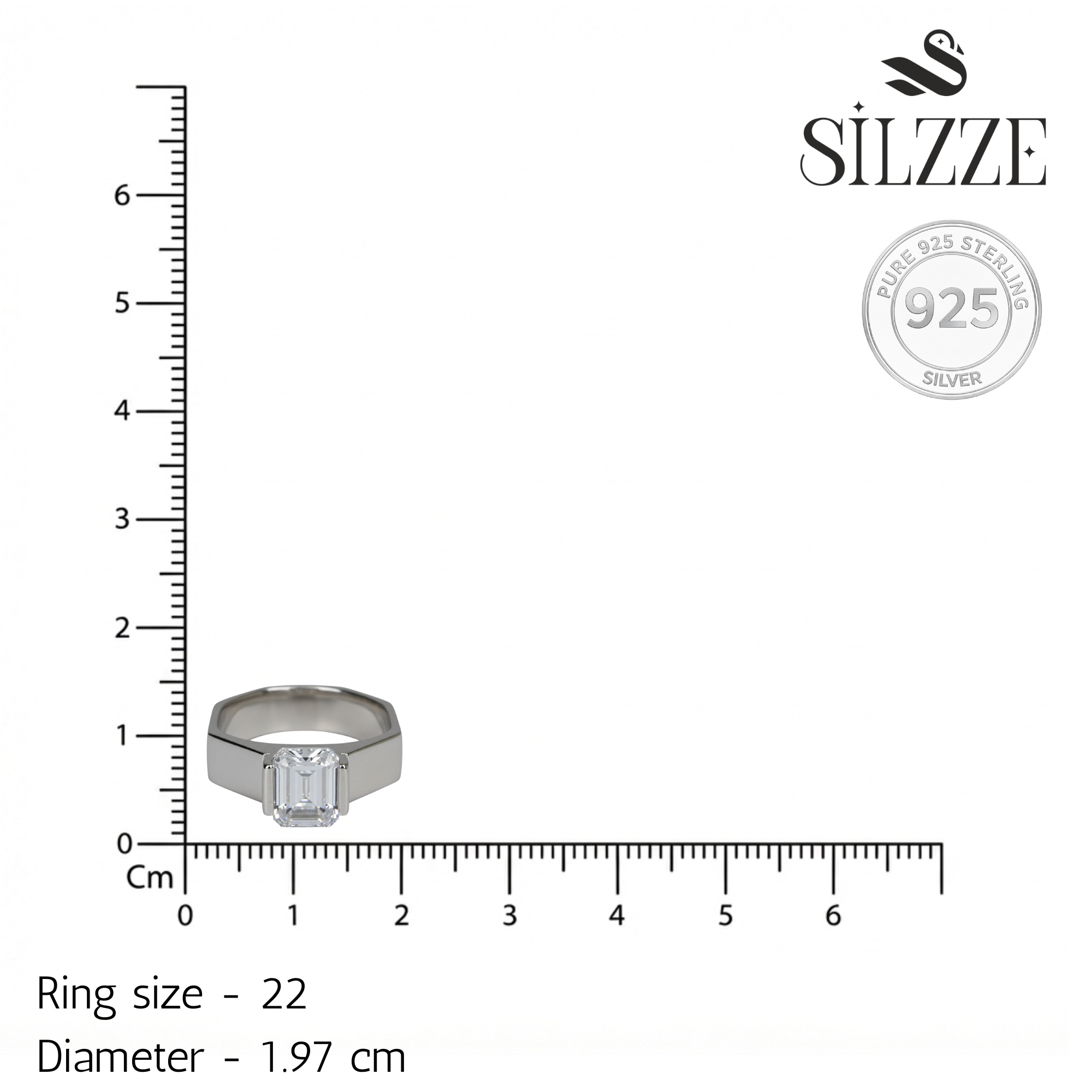 Galactic Meteorite Notched Ring for Him