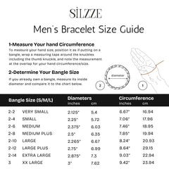 Silver Premium Gold polish Designer Unisex kada (bracelet)