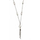 Silver Tassel Y Anchor Chain For Her