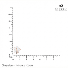 Rose Gold Starlight Wish Stud Earrings