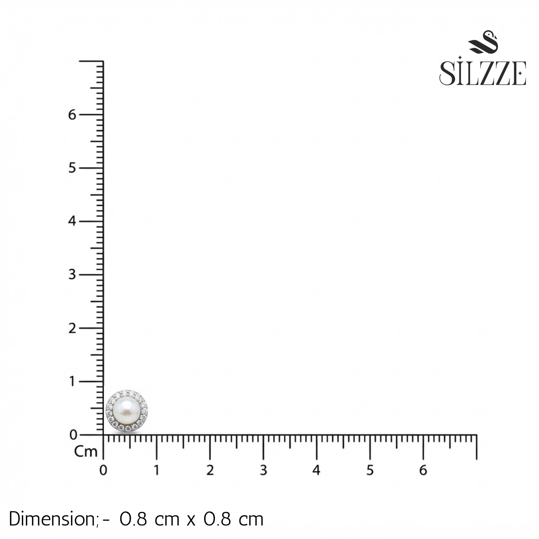 Silver Classic Pearl Studs