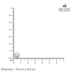 Silver Classic Pearl Studs