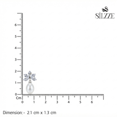 Silver Mayuri Pearl Earrings