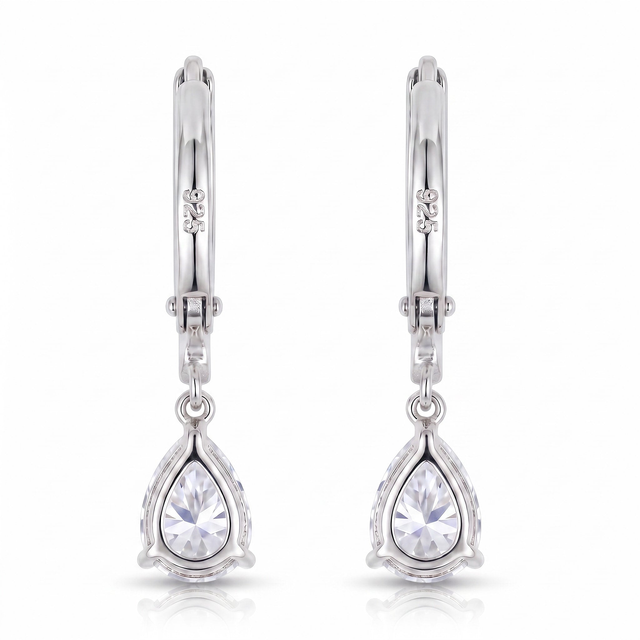 Silver Dewdrop Earrings