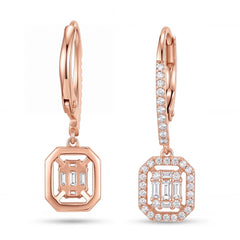 Cluster Drop Earrings