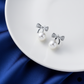 Silver Pookie Pearl Earrings