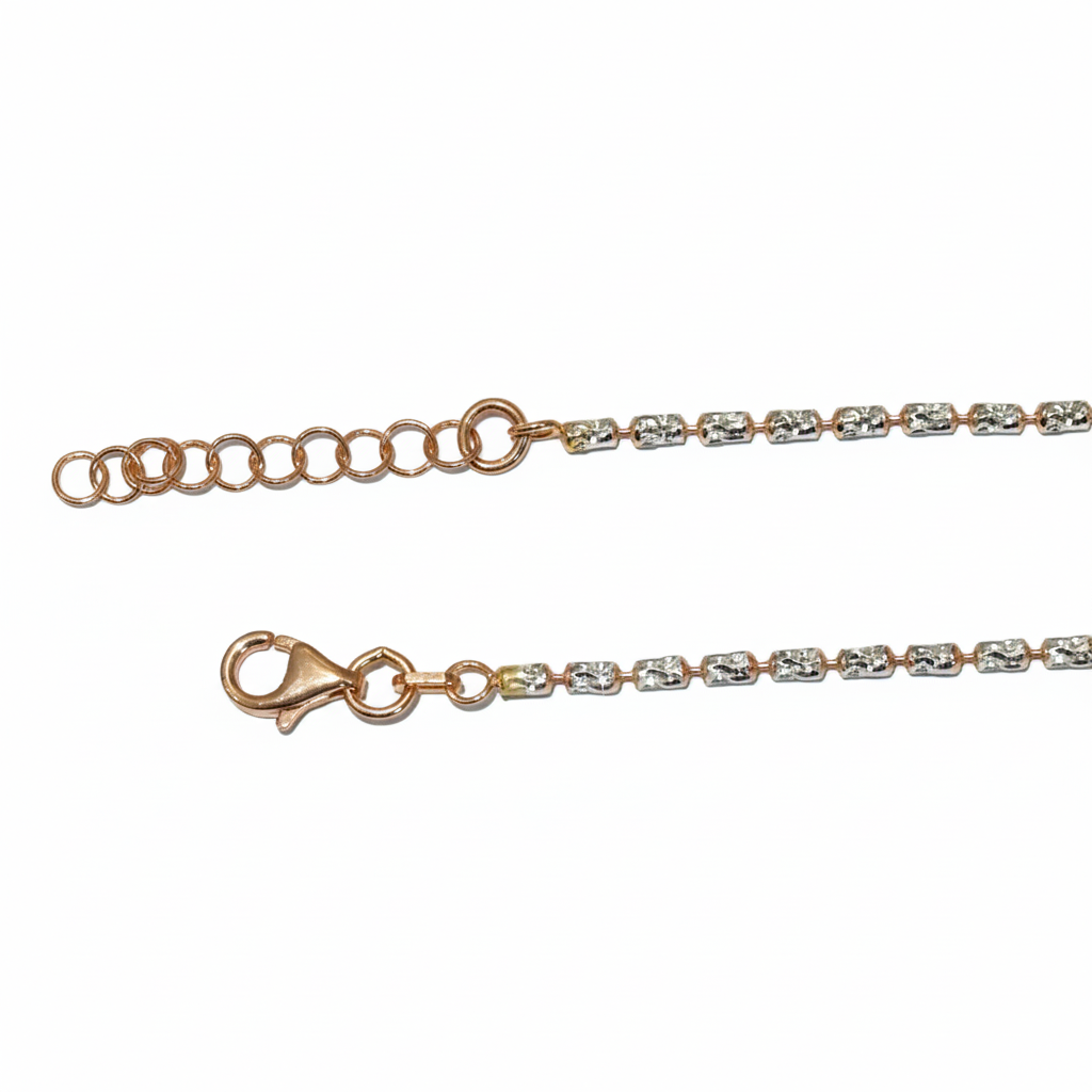 Rose Gold Dainty Tennis Chain For Her