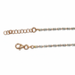 Rose Gold Dainty Tennis Chain For Her
