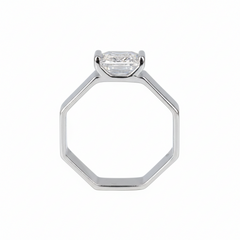 Galactic Meteorite Notched Ring for Him