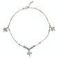 Silver Sparking Tree of life Anklet