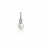 Silver Classy Earrings with Pearl Drop