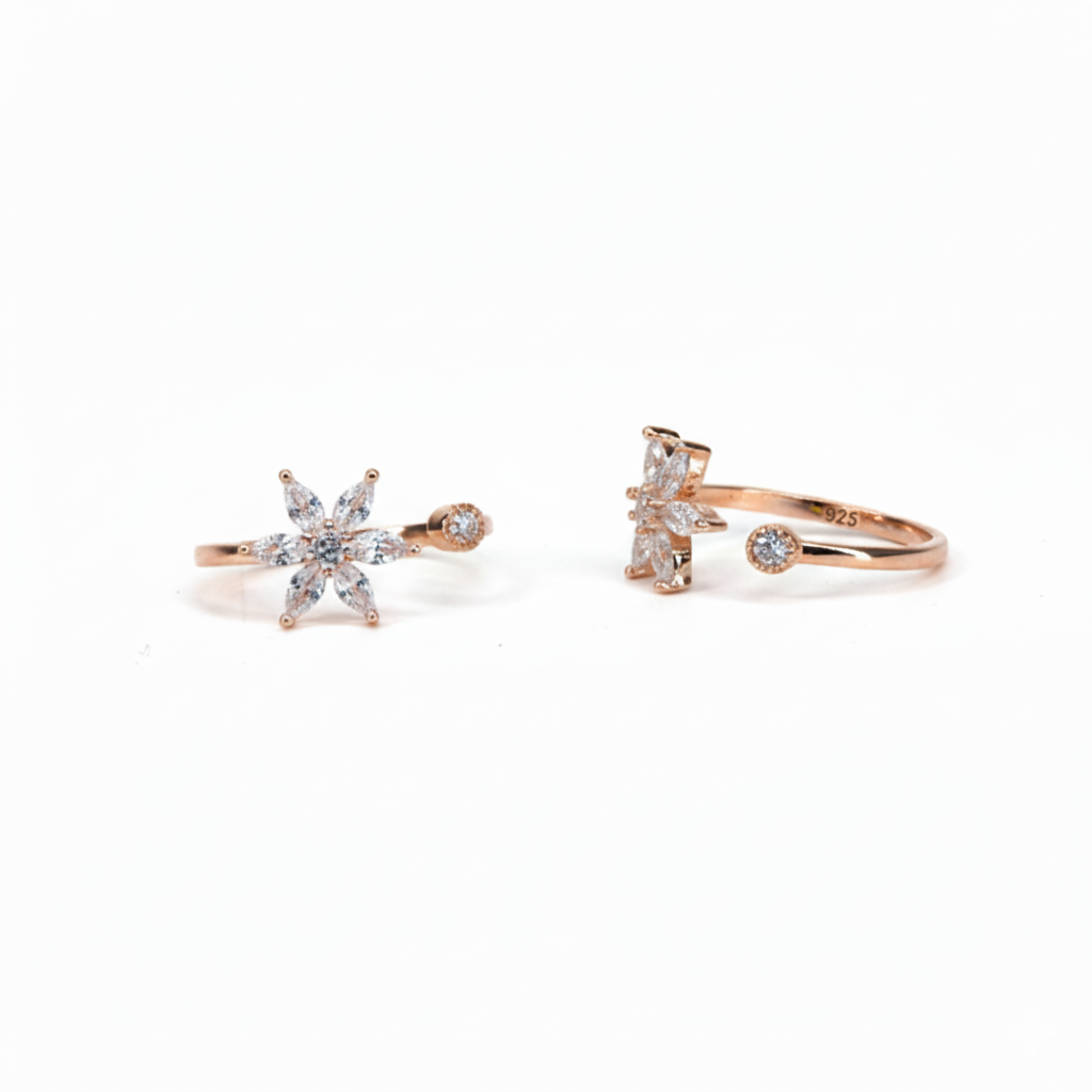 Rose Gold Avior Toe Ring
