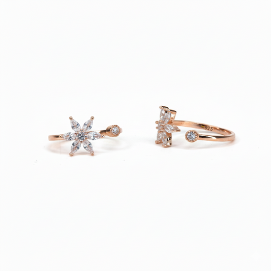 Rose Gold Avior Toe Ring
