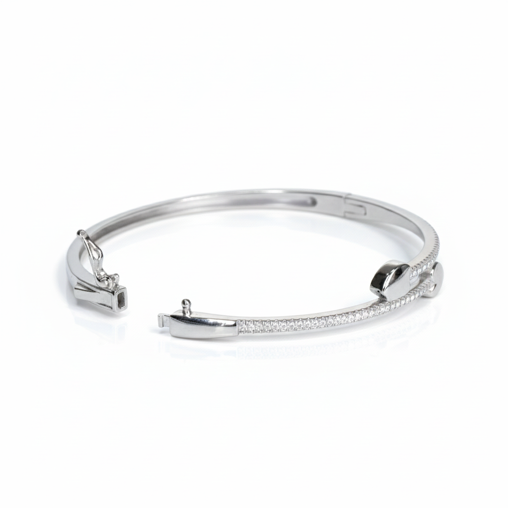 Heart-to-Heart 925 Silver Love Bracelet for her