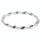 Silver Serpentine Twist Bracelet