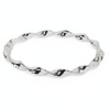 Silver Serpentine Twist Bracelet