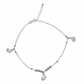 Silver Graceful Swan Anklet for her