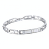 Silver Lumina Modern Bracelet For Him