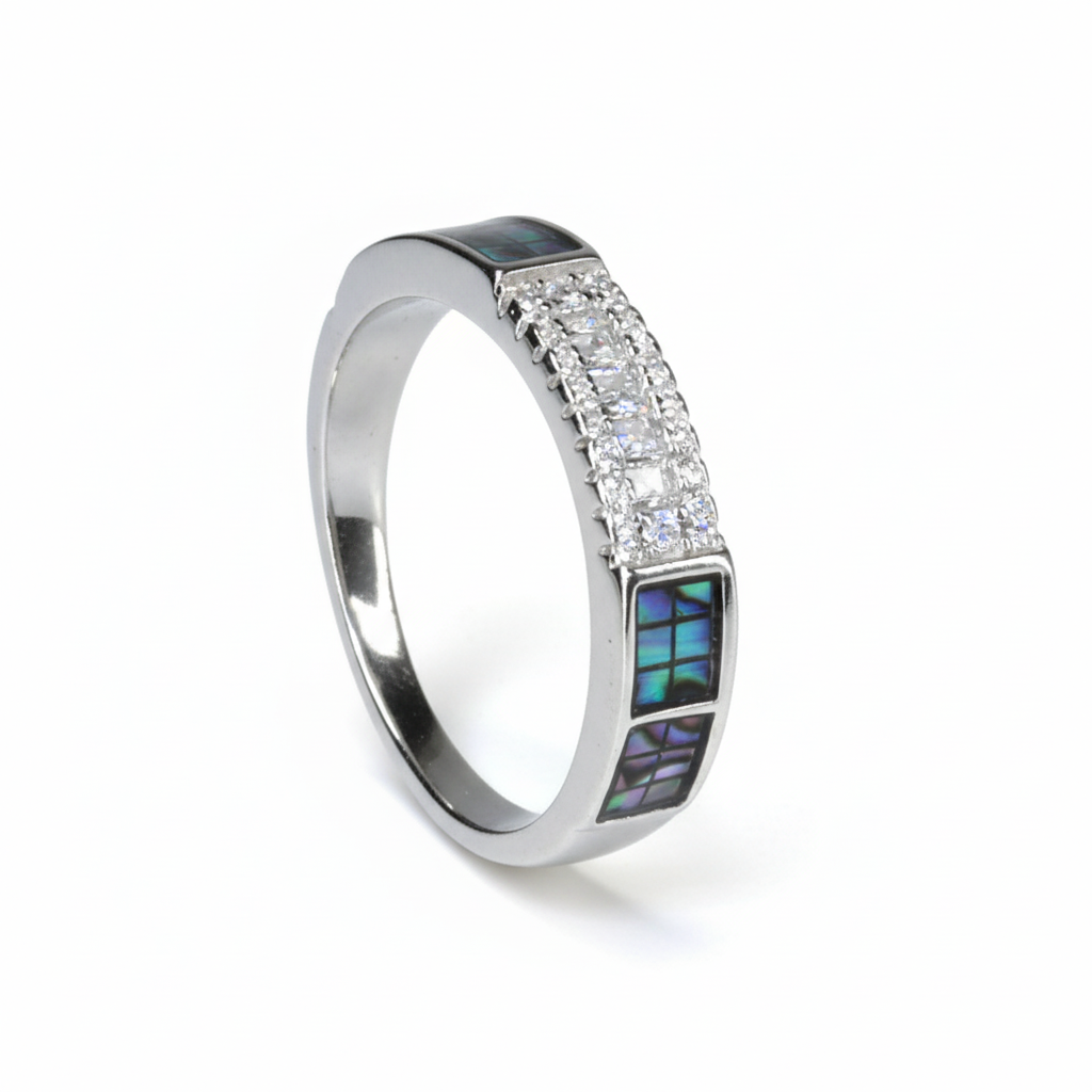 Silver Aurora Bracelet Set For Her