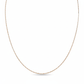 Silver Premium rose gold Delicate Two tone Snake chain for her