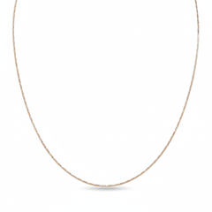Silver Premium rose gold Delicate Two tone Snake chain for her