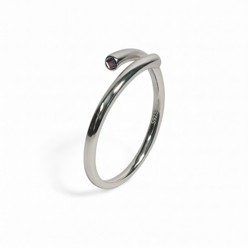 Silver Celestial Grace Ring