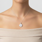 Silver Starburst Mother Of Pearl Pendant