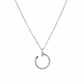 Silver Nail Hook Chain pendant For her