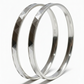925 Sterling Silver Kids' Prism-Cut Bangles