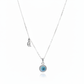 Silver Guardian Evil Eye Pendant