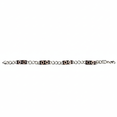 Silver Midnight Chain Bracelet for Him