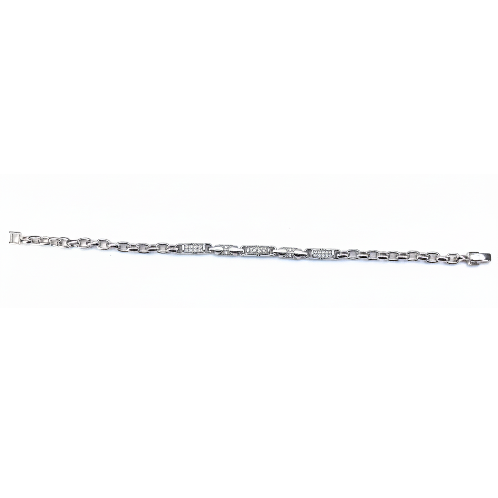 Silver Versatile Sparkle Bracelet for Him