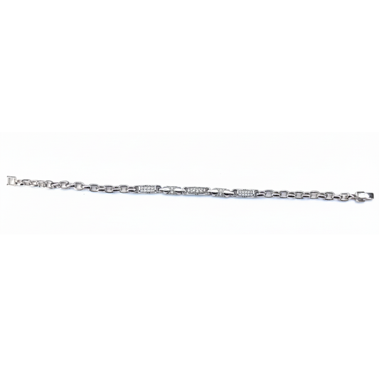 Silver Versatile Sparkle Bracelet for Him