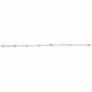 Rose gold Diamond (CZ) Dangler Bracelet